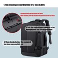 thumbnail image 5 of Vacuum Sealed Compression Backpack With Lockable Zippers And Padded Laptop Sleeve Business Bag For Travel Organized, 5 of 8