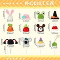 thumbnail image 2 of 12PCS Hamster Hat Mini Small Animals Hat with Adjustable Strap Lovely Hand Knitted Frog Rainbow Carrot Tiny Hats for Lizard Guinea Pig Reptile Christmas Holiday Party Clothes Costume Accessories, 2 of 7