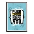 thumbnail image 2 of EzPosterPrints - Gym Inspiration Motivation Quotes - Poster Printing - Inspirational Motivational Wall Art Print for Home Office Decor - Push Yourself - 24X36 inches, 2 of 6