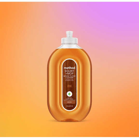 Pack of 6, Method Home Care squirt   mop hardwood floor cleaner, 1 kt