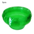 thumbnail image 7 of Guiexla 1/5/15Pcs Transparent Garden Cloches Planter Slug Collar Plant Protectors Weather-Resistant Reusable Snail Defense Plant Cover Protectors, 7 of 7