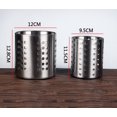 thumbnail image 2 of Stainless Steel Spoon Holder, Kitchen Cooking Utensils Holder for Forks Spatula, Utensil Holder for Countertop, 2 of 7