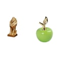 thumbnail image 1 of Escultura de león, estatua coleccionable, adorno de mesa, figura artística decorativa para oficina, hogar, estantería, regalo de cumpleaños, adorno de, 1 of 8