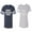 Men Navy / Women Heather, variant on I love My Awesome Husband wife Matching Couple Cotton Jerseys (Men Navy / Women Black) (Men S / Women S)