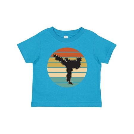 

Inktastic Karate Martial Arts Silhouette Gift Toddler Boy or Toddler Girl T-Shirt