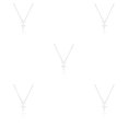 thumbnail image 1 of Qarigey Ins Twelve Zodiac Sign Vintage Amistad Collar Ins Jewelry Chain Charm Chic Cómodo Colgante Sagitario Plata Plata Sagitario 5piezas Qarigey CBP216039, 1 of 1