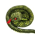thumbnail image 2 of AMERTEER Stuffed Animal Toy Reptile Soft Anaconda Party Decor   Yellow, 2 of 8