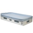 thumbnail image 2 of SafeSleep Breathable Crib Mattress, White Base, Light Pink Surface, 2 of 7