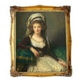 thumbnail image 3 of Retro Gold Rectangle Polyresin Picture Display Frame 24x29cm Retro Photo Frame Arts Photo, 3 of 9