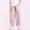 Pink, variant on Purple Girls Pull On Pants for Little Girls, Elastic Waist Soft Breathable Casual Nylon Pants Size 5,Size 14 T
