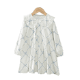 thumbnail image 2 of Esaierr Kids Baby Girls Peter Pan Collar Dress Toddler Spring Fall Floral Dress Cotton Spring Fall Wear 1-6Y, 2 of 8
