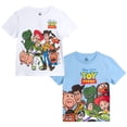 thumbnail image 3 of Pack de 2 camisas Disney Toy Story Boys Buzz Woody Rex de 2 a 7 años, 3 of 7