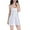 White, variant on BLVB Women Satin Nightgown Babydoll Dress Sleepwear Mini Slip Nightwear with Adjustable Straps S-XXL