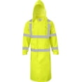 thumbnail image 5 of Ironwear 9520 Hi-Visibility ANSI Class 3 Rain Jacket with tuck-away hood and Reflective Stripes, 5 of 7