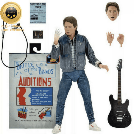 Sen Ming Back to the Future 2 Marty McFly Audition Version 7-inch Posable Action Figure Model