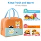 thumbnail image 4 of Linda bolsa de almuerzo aislada, bolsa de almuerzo aislada para mujeres, hombres, trabajo, oficina, viajes, 4 of 5