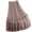 Khaki, variant on Summer Skirts for Women High Waisted Lace Patchwork Tulle Skirt A-line Mid Length Skirt Casual Vacation