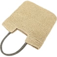 thumbnail image 6 of Kukuzhu Straw Tote Bag for Women Beach Summer Vacation Boho Rattan Handbags Large Woven Shoulder Purse, 6 of 8