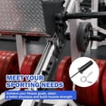 thumbnail image 2 of Advancent Pasador de acero para gimnasio, pasador para pilas de pesas, incluye clip de resorte, clips para barras de levantamiento de pesas Gimnasios en casa, 2 of 5