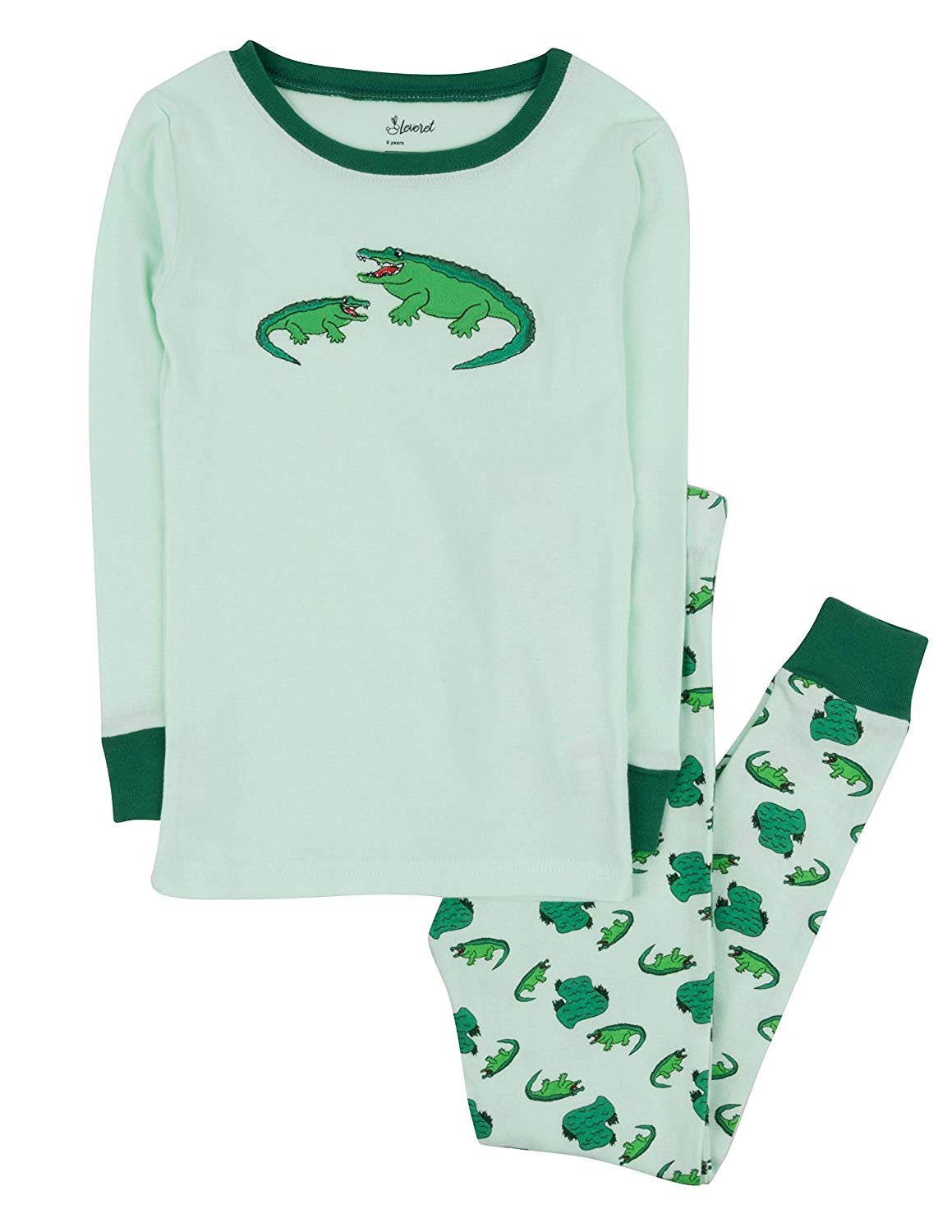 Leveret Leveret Kids Pajamas Boys Girls 2 Piece pjs Set 100 Cotton