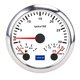 thumbnail image 2 of 85 Mm 3 En 1 Velocímetro 3000 Rpm Tacómetro 8 A 16V Voltímetro 7 Colores Flight E-1/4-1/2-3/4 F Ganeje De Nivel De Combustible Para Camión De Yates RV, 2 of 7