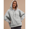 thumbnail image 2 of Womens Oversized Hoodies Casual Long Sleeve Drawstring Sweatshirts Pullover Fall Winter Outfits, 2 of 6