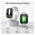 thumbnail image 3 of Reloj inteligente Blackview con pantalla táctil HD de 1,91" para hombres y mujeres, 3 of 8