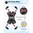 thumbnail image 4 of Support de Téléphone pour Vélo Support de Téléphone pour Guidon de Moto Support de Téléphone pour Trottinette avec Rotation à 360°, 4 of 4