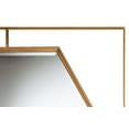 thumbnail image 4 of Baxton Studio Gates Modern Glam and Luxe Antique Goldleaf Metal Accent Wall Mirror, 4 of 6