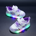 thumbnail image 2 of Futezty Toddler Boys Girls Light Up Shoes Lightweight Mesh Breathable Sneakers for Toddler and Little Kid Flat Shoes Girls Shoes, 2 of 4