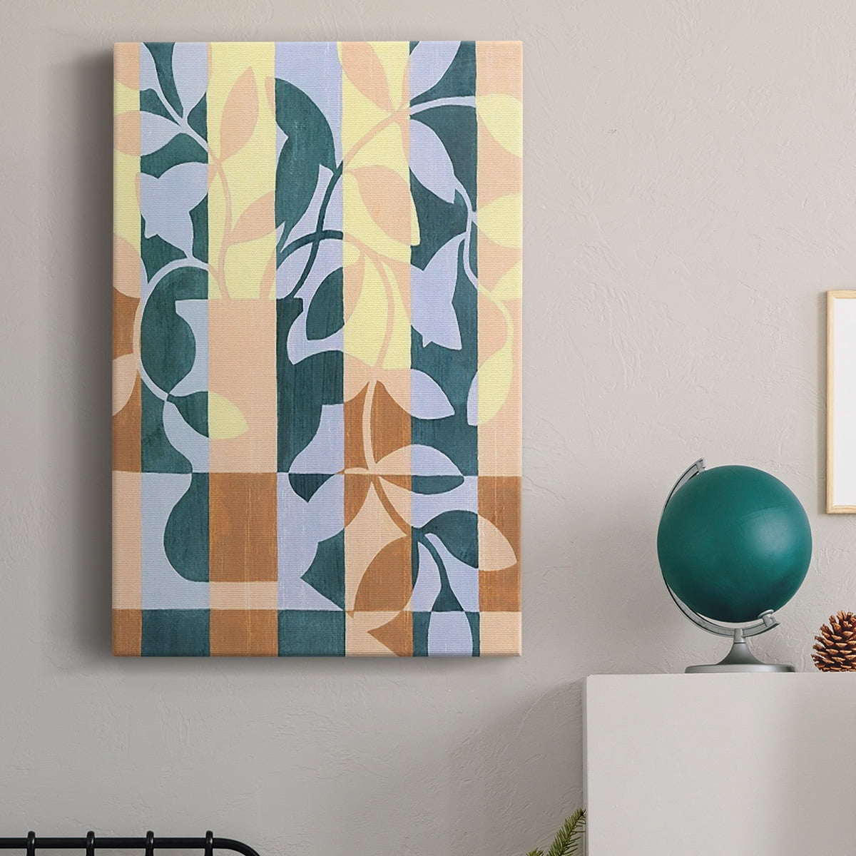 Checkered Cutting II Premium Gallery Wrapped Canvas - Ready to Hang