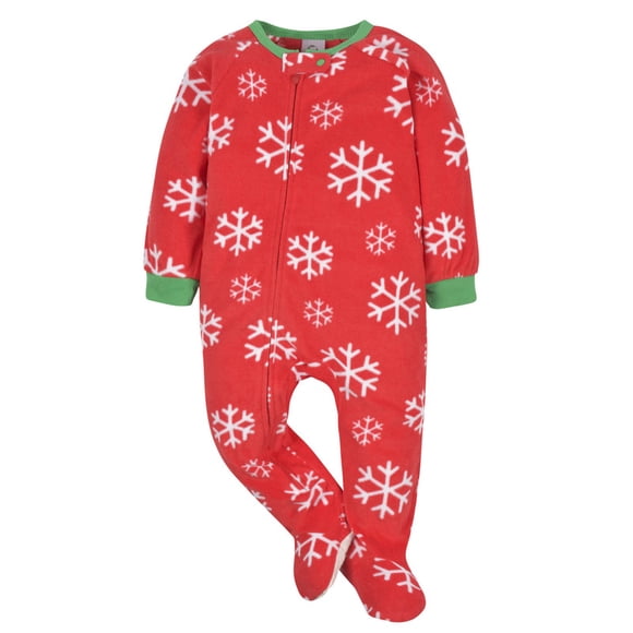 Mameluco Gerber Estampado Navideño Unisex Talla 3-6 Meses