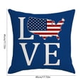thumbnail image 3 of Independence Day Pillow Covers Striped Print Seat Cushions For Indoor Holiday Decor, 3 of 6