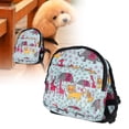 thumbnail image 4 of Portable Pet Backpack, Zipper Design Pet Dog Backpack, Easy To Open Beautiful For Dog Pet Blue Animal With Strap,  With Strap, 4 of 8