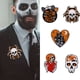 thumbnail image 2 of Broche de pin esmaltado Billuyoard Punk Halloween esqueleto de calabaza Type3 NO3, 2 of 6