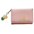 thumbnail image 1 of Monedero sencillo y fresco, elegante, para estudiantes, bonito monedero rosa, 1 of 6