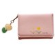 thumbnail image 1 of Monedero simple y fresco, elegante monedero para estudiantes, linda billetera rosa, 1 of 6