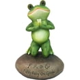 thumbnail image 1 of Dwk Estatua de jardín al aire libre de rana rezando | Novedades religiosas Estatuas de ranas al aire libre | Meditación de jardín y decoración de ranas de jardín | Figuras inspiradoras - 6.5"", 1 of 5