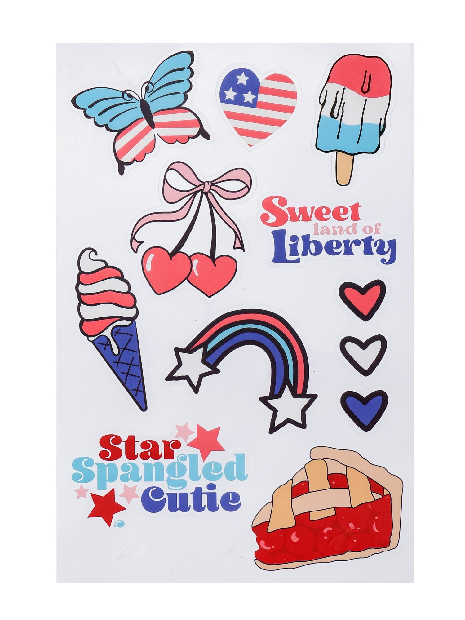 Way to Celebrate Americana Western Theme Stickers, 2 Sheets
