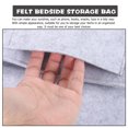 thumbnail image 5 of YSNOOWE Bolsa De Almacenamiento Para Cabecera De En Fieltro Claro Organizador Colgante Resistente Y Práctico, 5 of 5