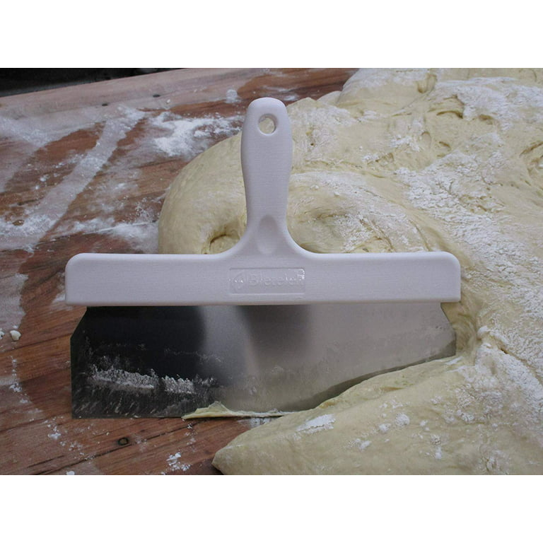 PEI Extra Large commercial dough cutter/bench scraper 5.5 x 12-inch  stainless steel blade - Perfect for Pastry, Herbs, Chocolate, Pizza Dough,  Soap