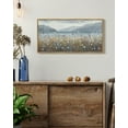 thumbnail image 4 of Drsoum Vintage Landscape Wall Art Coastal Wildflower Field Wall Prints Classic Retro Farmhouse Rustic Decorations for Living Room Bedroom 8x16in Natural Framed, 4 of 6