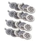 thumbnail image 3 of LOT 60Pcs Spacer Beads, Filigree Lotus Flower Pendant Charms Pendant For DIY Earrings, Bracelets, Necklaces perfecl Colgantes de encantos de yoga, 3 of 8