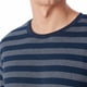 thumbnail image 5 of UNCOVER by SCHIESSER Pijama largo para hombre - con puños, a rayas, tejido jersey sencillo Azul scuro XL (X-Large), 5 of 6