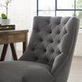 thumbnail image 3 of Darla Light Gray Office Chair, 3 of 9