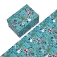 thumbnail image 2 of BJUTIR Wrapping Paper Foil 1PC DIY Men's Women's Children's Christmas Wrapping Paper Holiday Gifts Wrapping Truck Plaid Snowflake Green Tree Christmas Design Snowflake Car Small Mesh Drawstring Bags, 2 of 7
