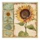 thumbnail image 1 of Cuadros Decorativos Girasol retro 5D DIY Diamond Painting Kits Full Round Drill Wall Art (B5687) Likrtyny embutido en tela, 1 of 8