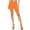 Medium Polka Neon Orange, variant on Women's Casual High Waist Workout Stretch Active Biker Shorts Pants