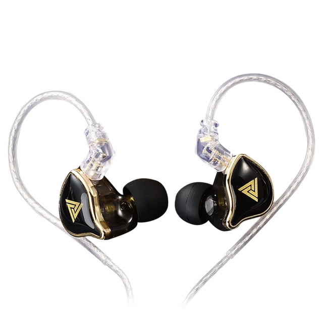 QKZ ZXD Auriculares con cable de 3,5 mm Portátil 360 grados en la oreja auricular interior al aire libre en vivo Transmisión en vivo Ejercicio auricular caminando Negro sin micrófono Advancent EL014470-01