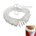 thumbnail image 2 of Victorian Elizabethan Neck Ruff Detachable Ruffled Faux Collar Choker for Medieval Costume and Historical Reenactments, 2 of 8